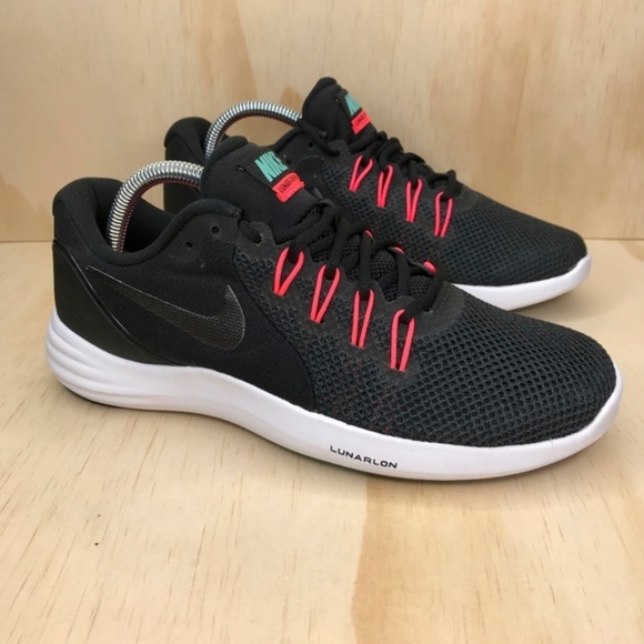 COPY - NEW Nike Lunar Apparent Black Solar Red - Picture 1 of 7